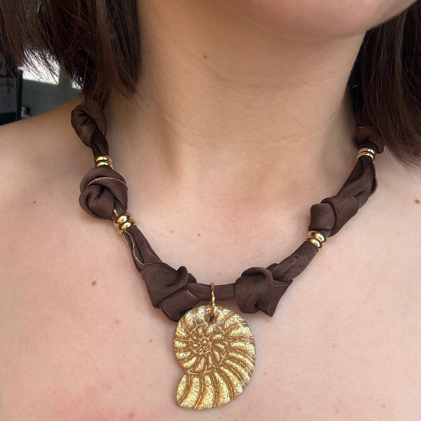 Collier coquillage