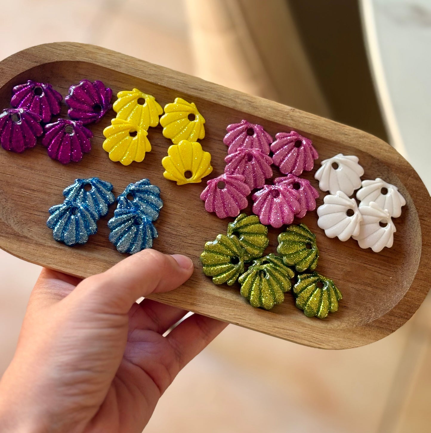 Coquillage à paillettes