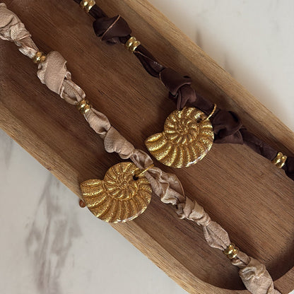 Collier coquillage